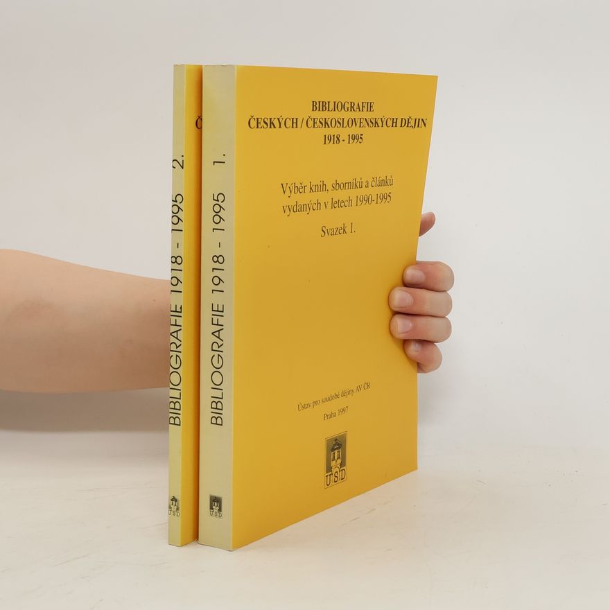 Slavěna Rohlíková Bibliografie českých/československých dějin 1918–1995
