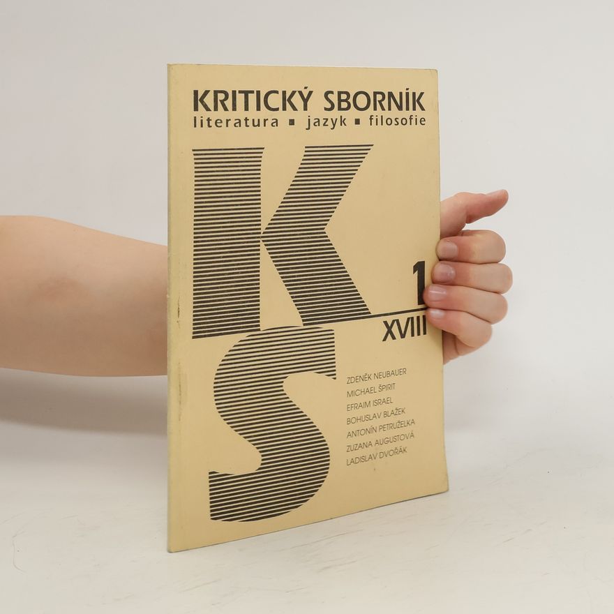 Various authors Kritický slovník XVIII/1