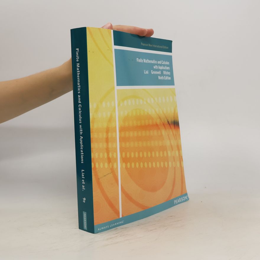 Nathan P. Ritchey Finite Mathematics and Calculus with Applications