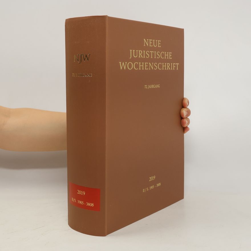 Kolektiv autorů Neue Juristische Wochenschrift. II/S. 1905-3808