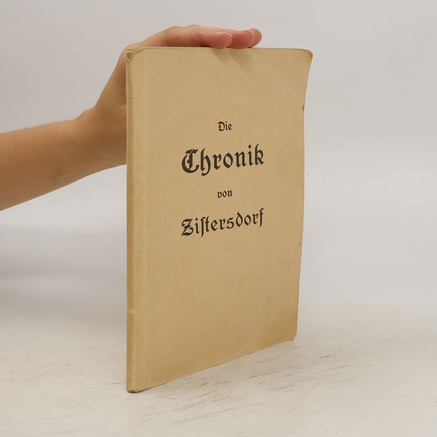 Franz Binder Die Chronik von Zistersdorf