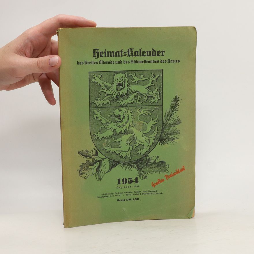 Autorenkollektiv Heimat-Kalender des Kreises Osterode und des Südwestrandes des Harzes 1954