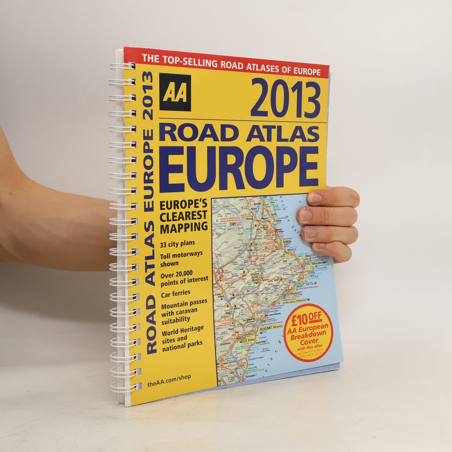 AA Publishing 2013 Road Atlas Europe