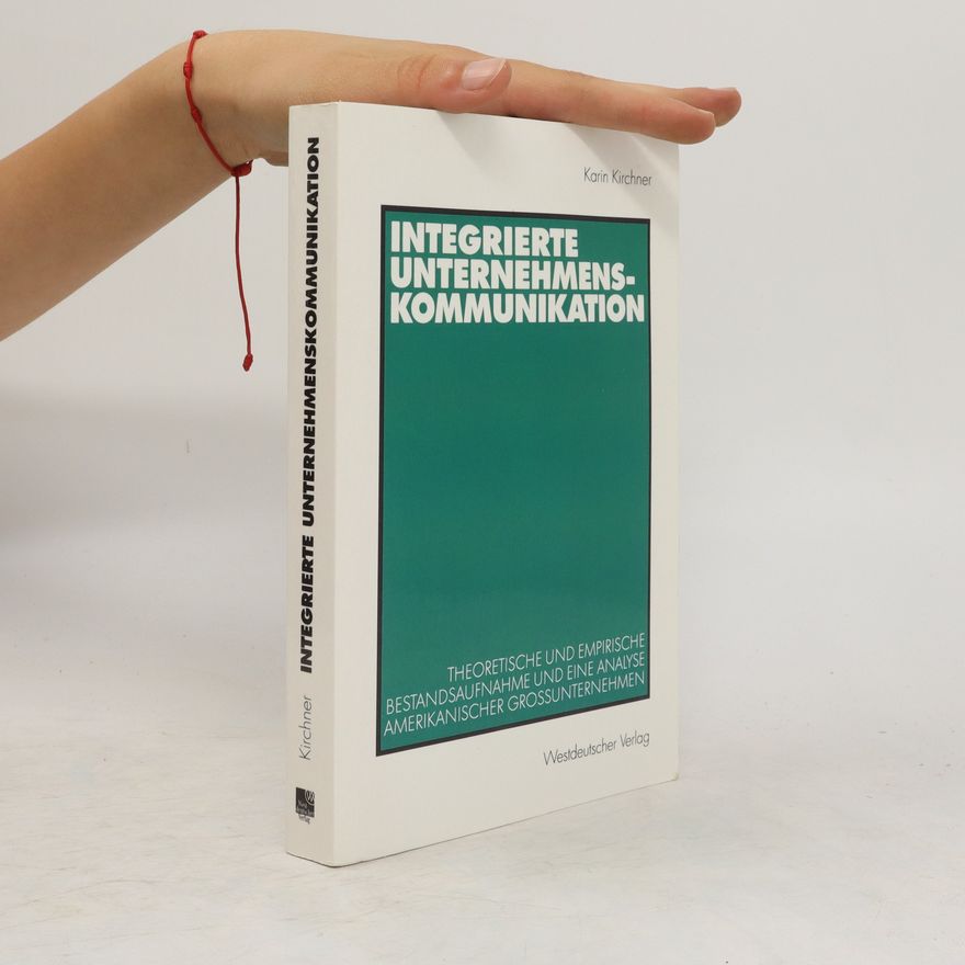 Karin Kirchner Integrierte Unternehmenskommunikation
