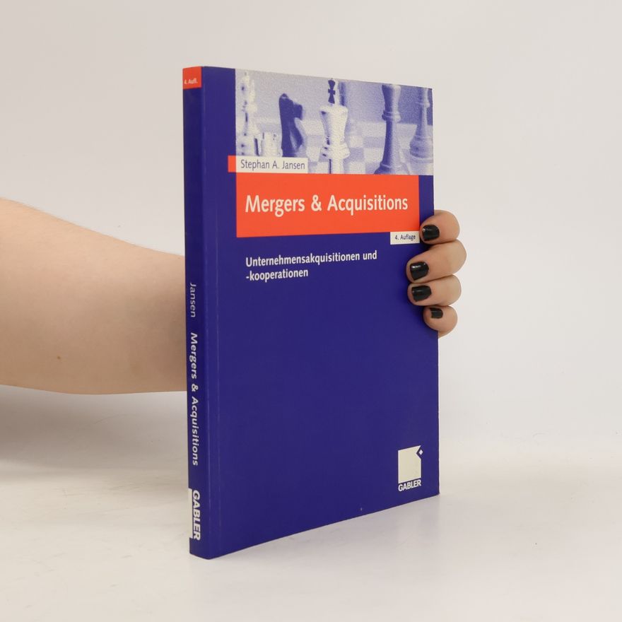 Stephan A. Jansen Mergers & acquisitions