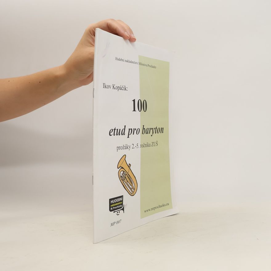 Ikov Kopáčik 100 etud pro baryton