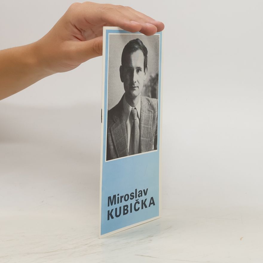 Miroslav Kubička Miroslav Kubička