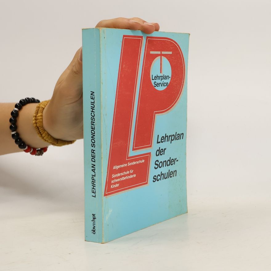 Autorenkollektiv Lehrplan der Sonderschulen