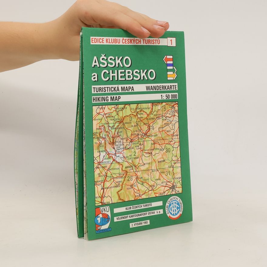 Kolektiv autorů Ašsko a Chebsko. Soubor turistických map. 1: 50000