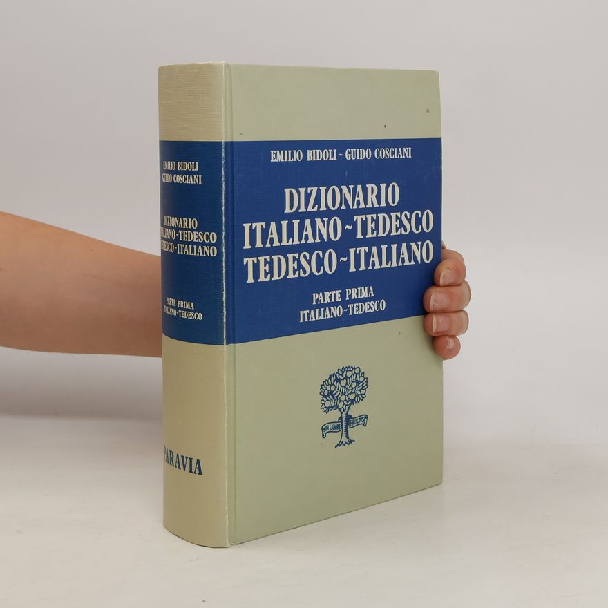 Emilio Bidoli Dizionario italiano-tedesco, tedesco-italiano