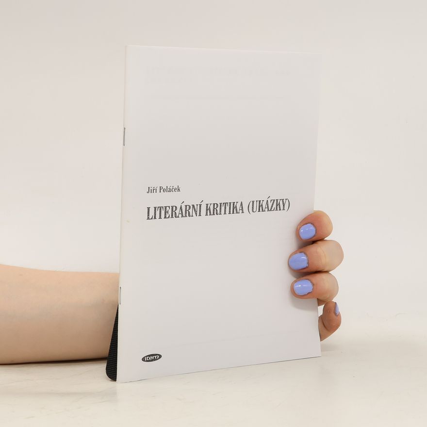 Jiří Poláček Literární kritika. Ukázka