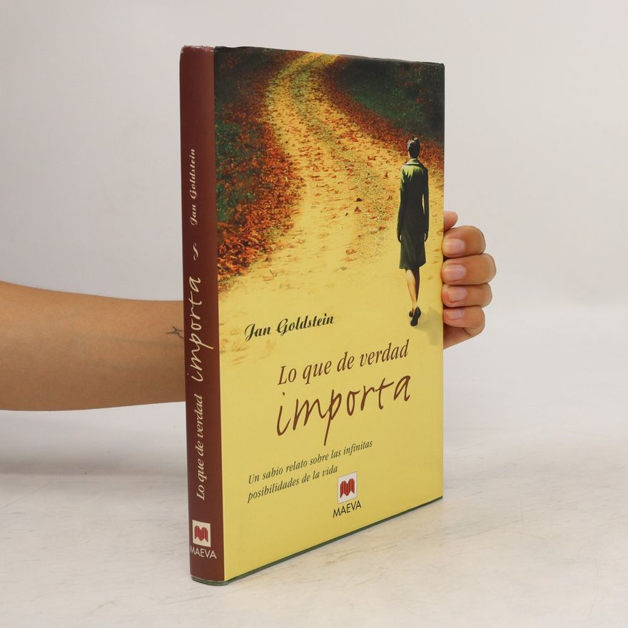 Jan Goldstein Lo que de verdad importa