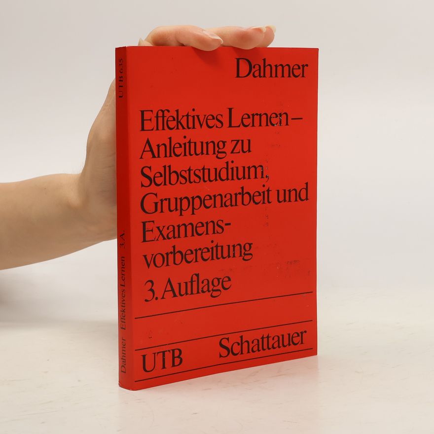 Hella Dahmer Effektives Lernen