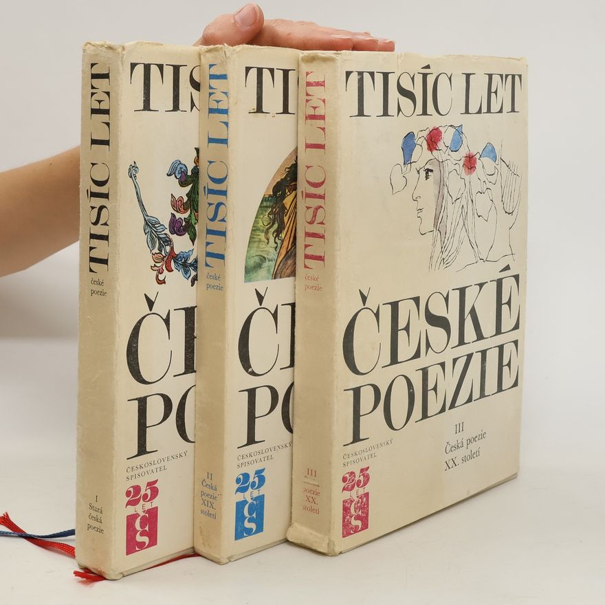 Josef Hrabák Tisíc let české poezie I.-III.