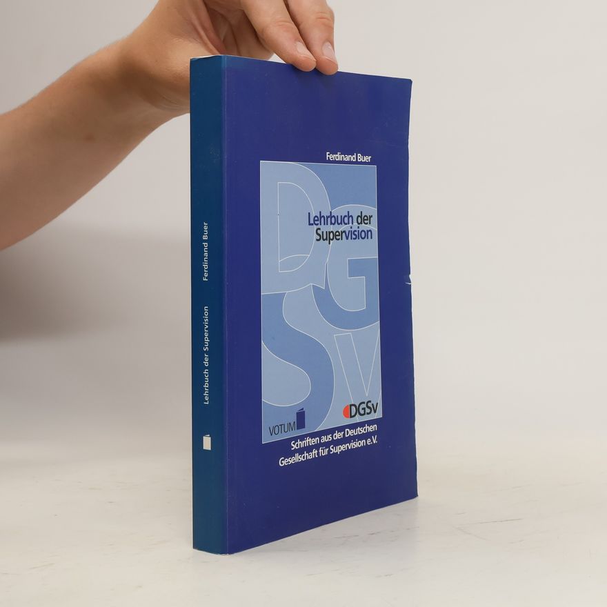 Ferdinand Buer Lehrbuch der Supervision