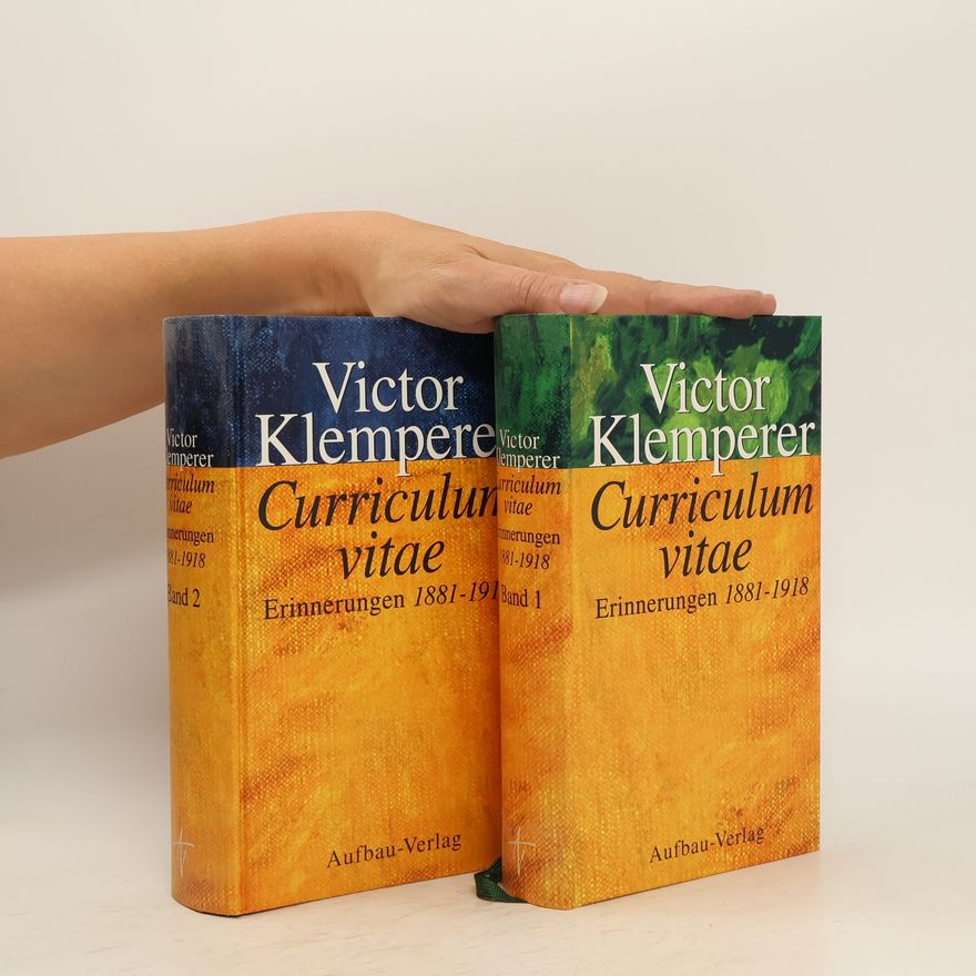 Victor Klemperer Curriculum vitae 1-2