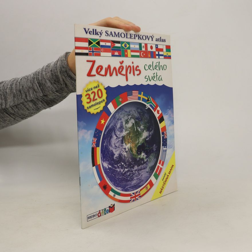 Katie Hewat Zeměpis celého světa. Velký samolepkový atlas
