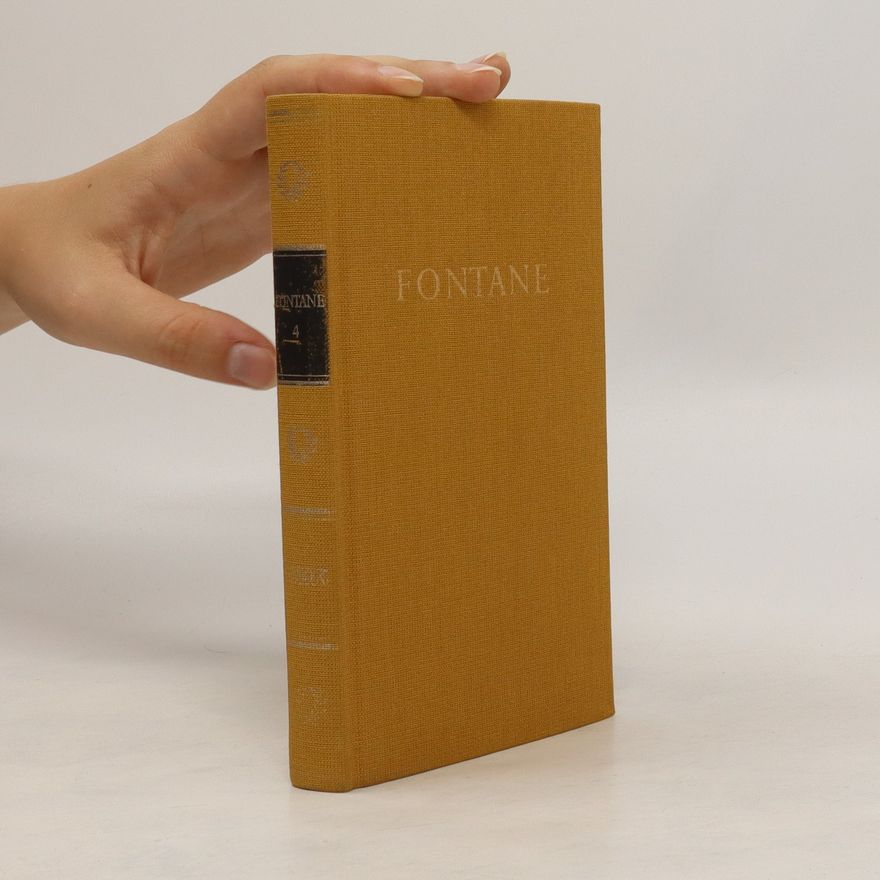 Theodor Fontane Fontanes Werke in Fünf Bäden