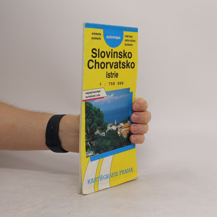 Eva Ustohalová Slovinsko. Chorvatsko. Istrie. Automapa 1:750 000