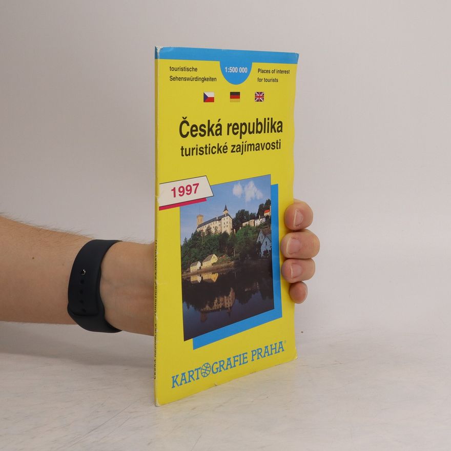 Kartografie Praha Česká republika. Turistické zajímavosti 1997