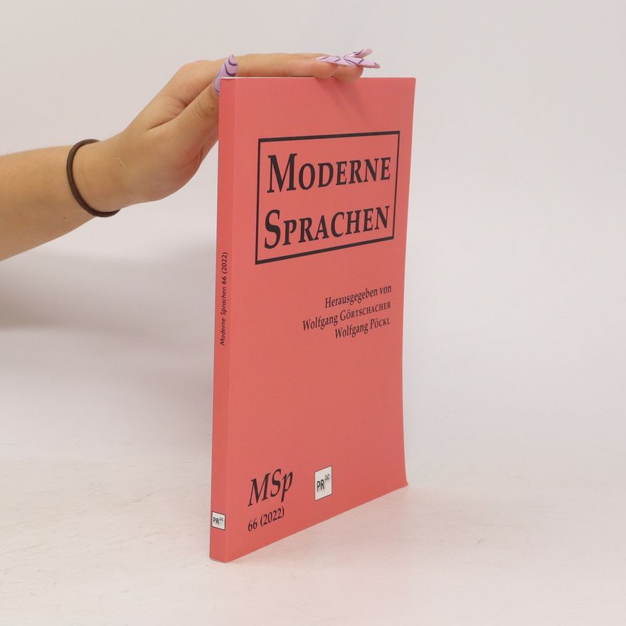 Wolfgang Pöckl Moderne Sprachen 66