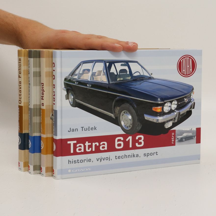 Jan Tuček Tatra 613. Škoda Popuar a Rapid. Volkswagen Brouk. Spartak, Octavia, Felicia.