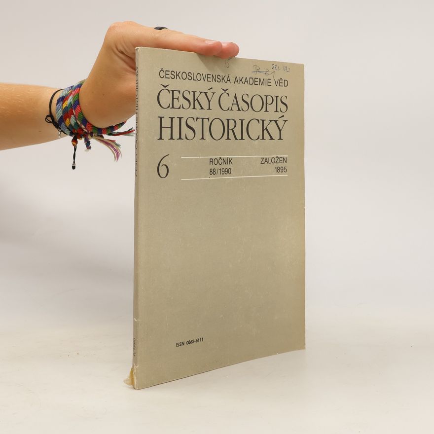 AA.VV. Český časopis historický 88/1990