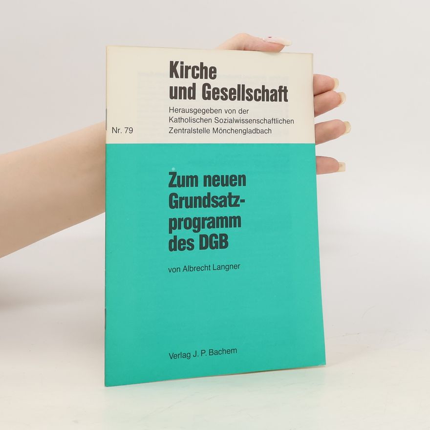 Albrecht Langner Zum neuen Grundsatzprogramm des DGB
