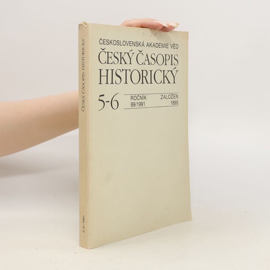 AA.VV. Český časopis historický 5-6. 89/1991