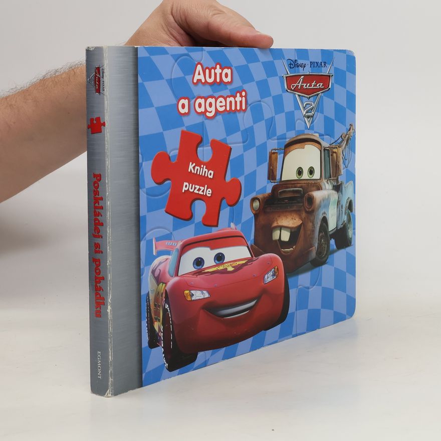 Walt Disney Auta 2 - Kniha puzzle