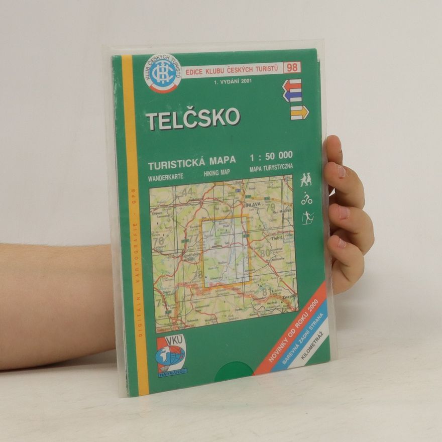 Jiří Rohlík Telčsko. Turistická mapa 1 : 50 000