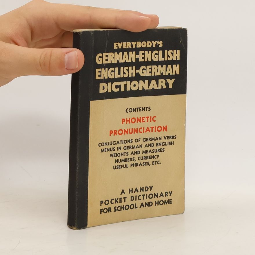 Kolektiv autorů German-English, English-German dictionary