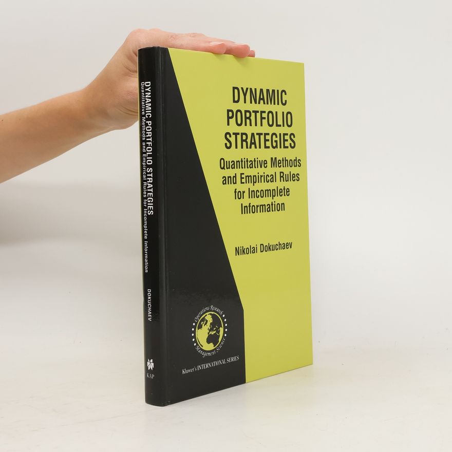 Nikolai Dokuchaev Dynamic portfolio strategies