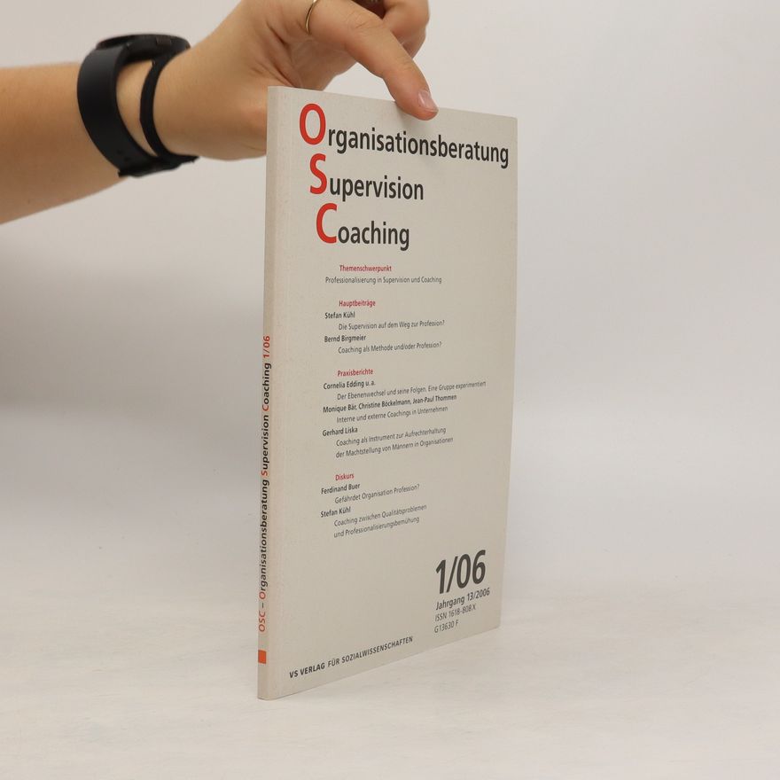 Collectif d'auteurs Organisationsberatung Supervision Coaching 1/06