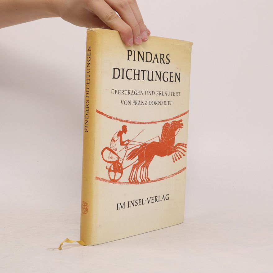 Franz Dornseiff Pindars Dichtungen