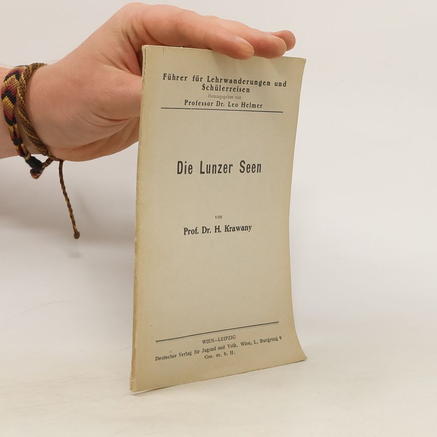 Hans Krawany Die Lunzer Seen