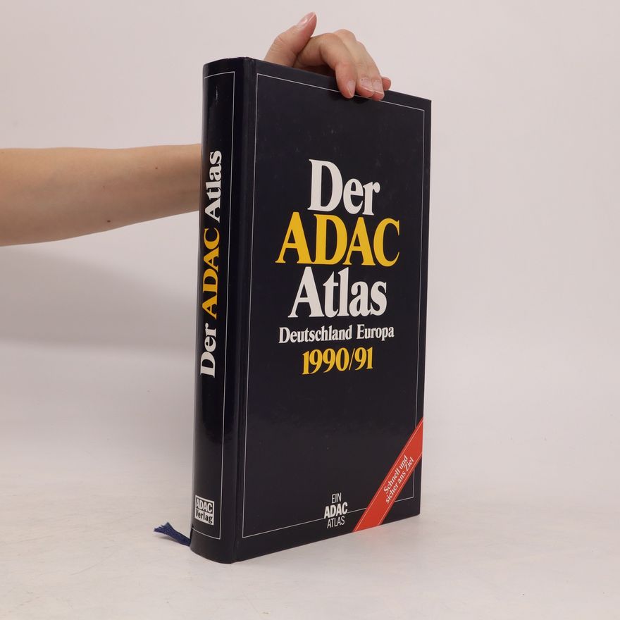 AA.VV. Der ADAC Atlas, Deutschland Europa 1990/91