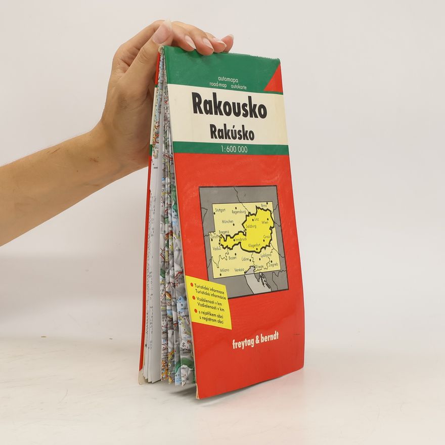 Autorenkollektiv Rakousko / Rakúsko : automapa 1:600 000