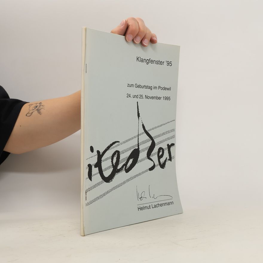Helmut Lachenmann Klangfenster 95. Zum Geburtstag im Podewil