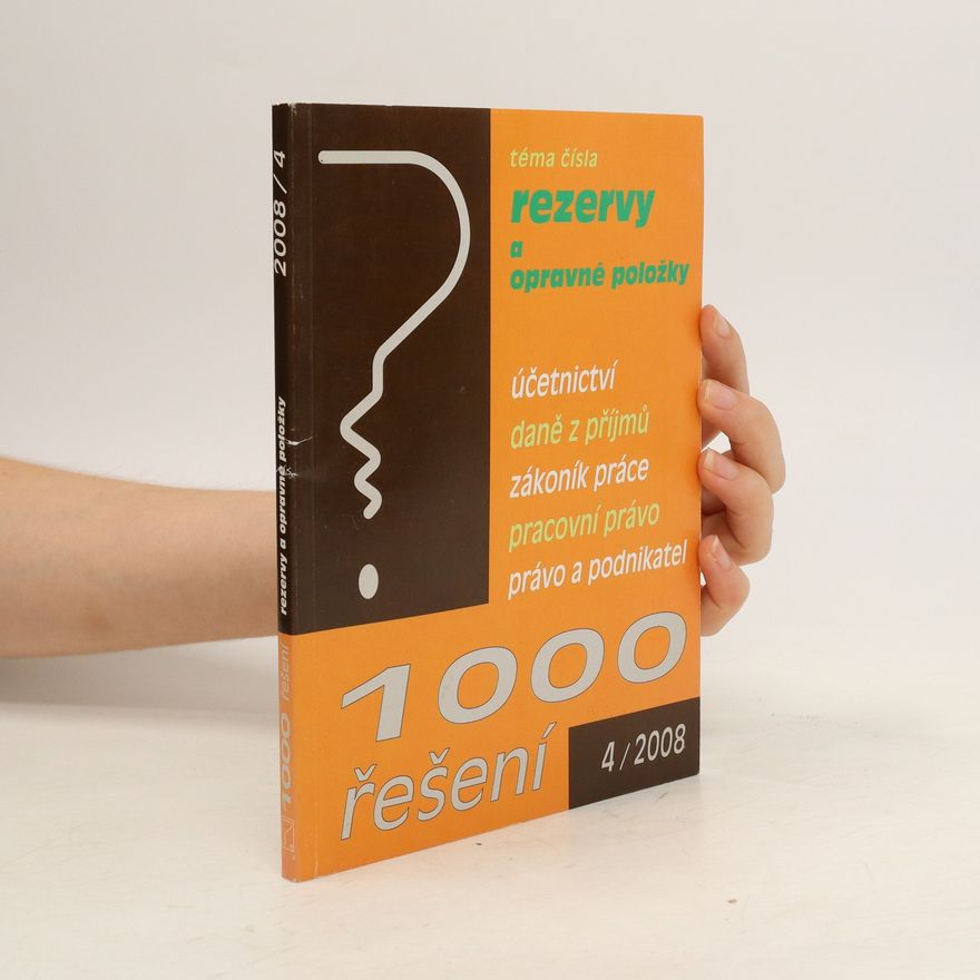 Kolektiv autorů 1000 řešení 4/2008