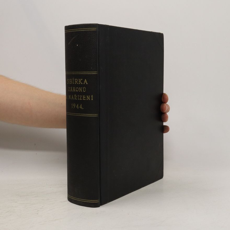 Kolektiv autorů Sbírka zákonů a nařízení 1944