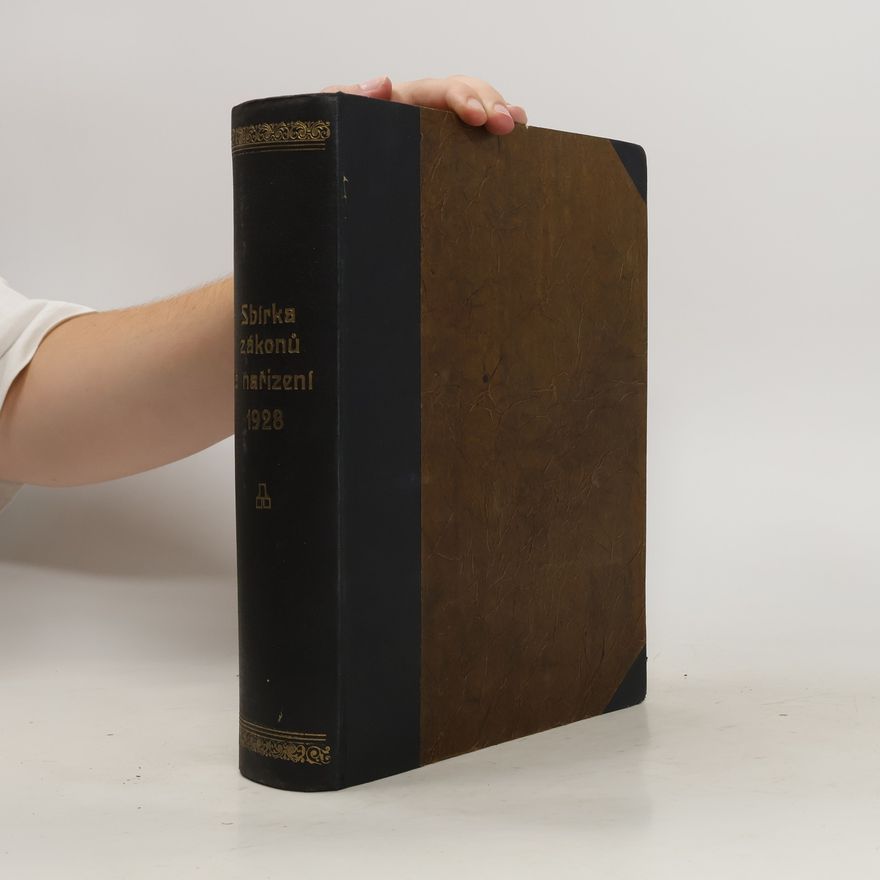Kolektiv autorů Sbírka zákonů a nařízení státu československého. Ročník 1928