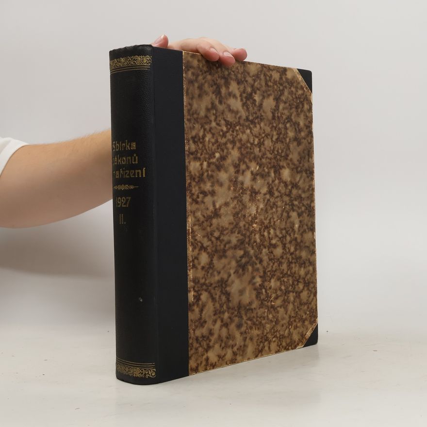 Autorenkollektiv Sbírka zákonů a nařízení státu československého 1927/2