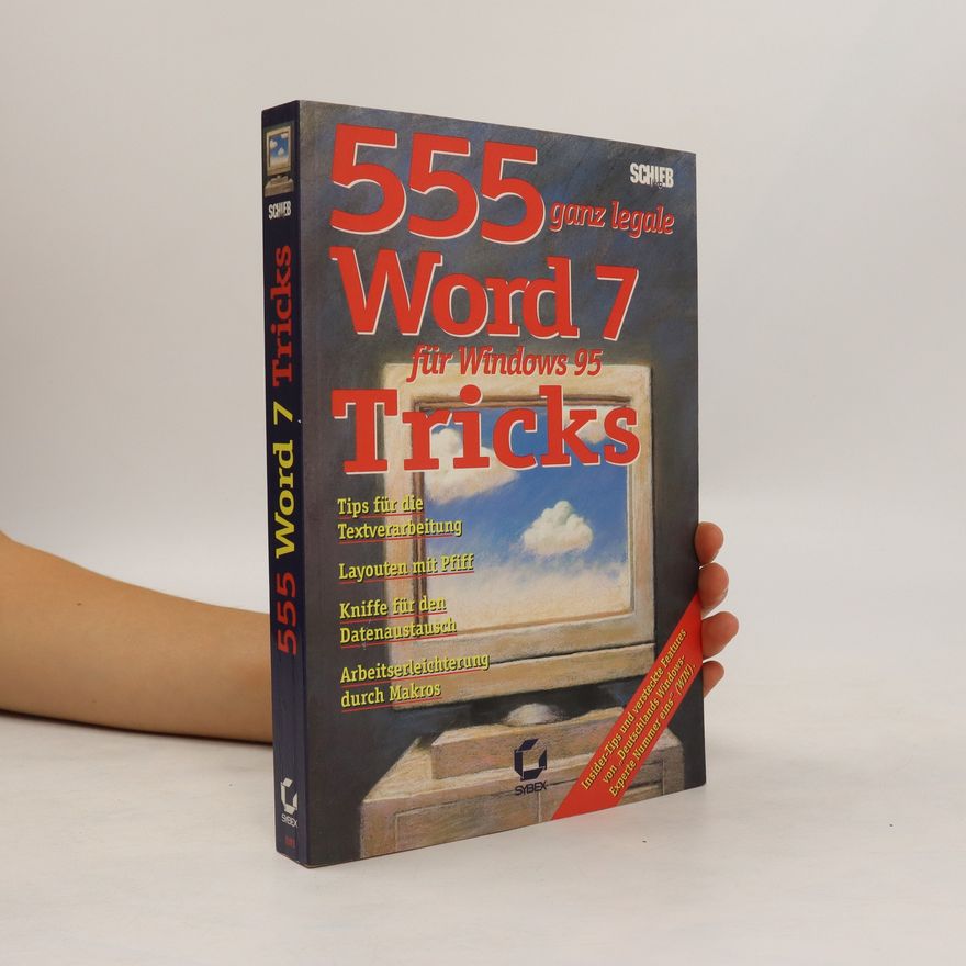 Jörg Schieb 555 ganz legale Word-7-für-Windows-95-Tricks