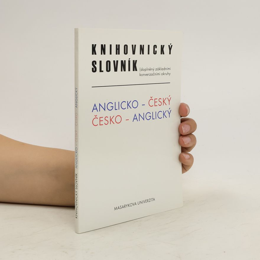 Pavla Kánská Anglicko-český a česko-anglický knihovnický slovník