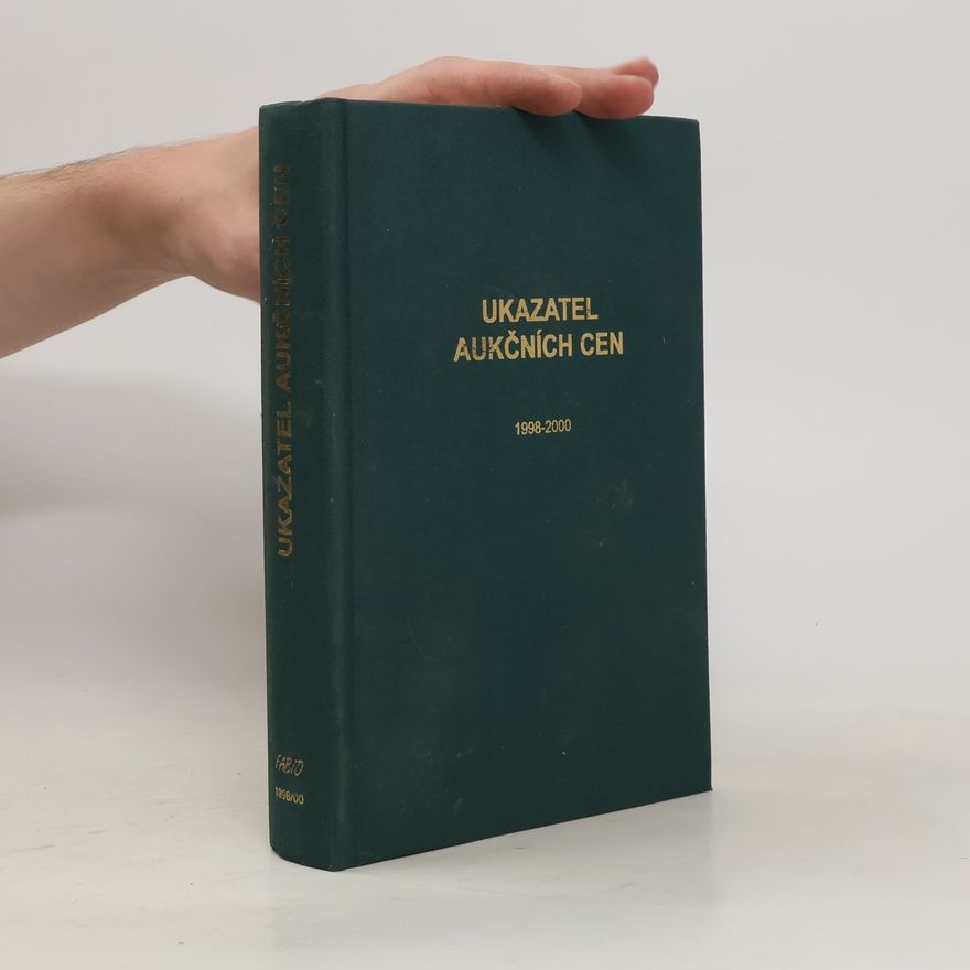 Kolektiv autorů Ukazatel aukčních cen 1998-2000 (svazek III.)