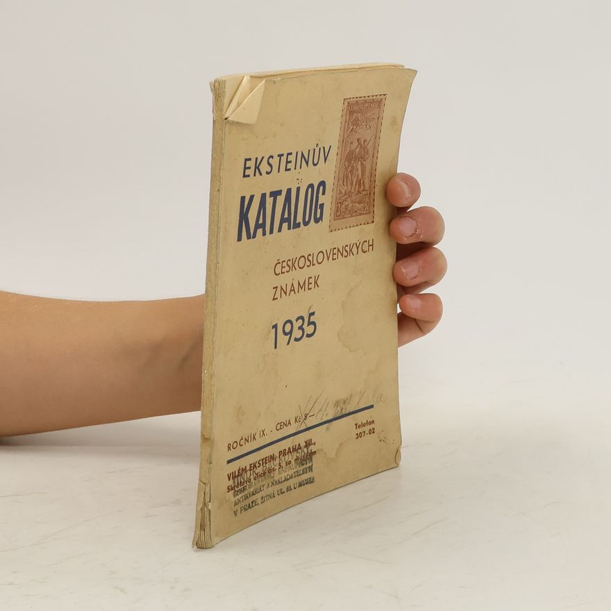 V. Ekstein Eksteinův katalog československých známek 1935. Ročník IX.