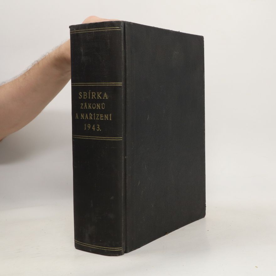 Kolektiv autorů Sbírka zákonů a nařízení 1943. Sammlung der Gesetze und Verordnungen 1943