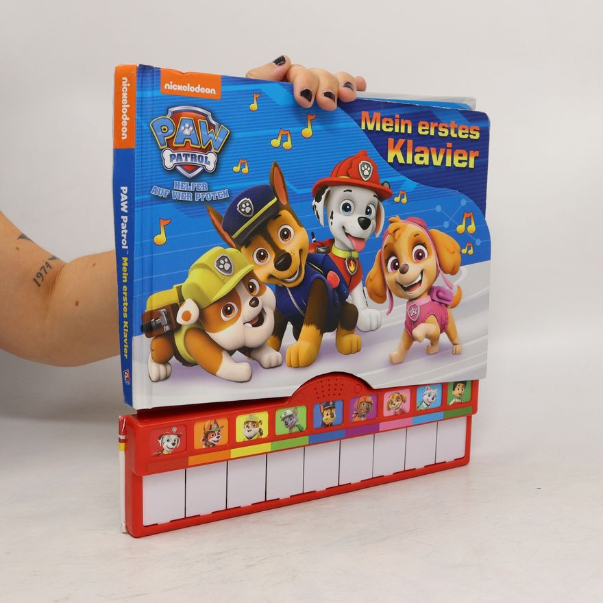 Various authors PAW Patrol - Mein erstes Klavier - Kinderbuch mit Klaviertastatur, 9 Kinderlieder, Vor- und Nachspielfunktion, Pappbilderbuch ab