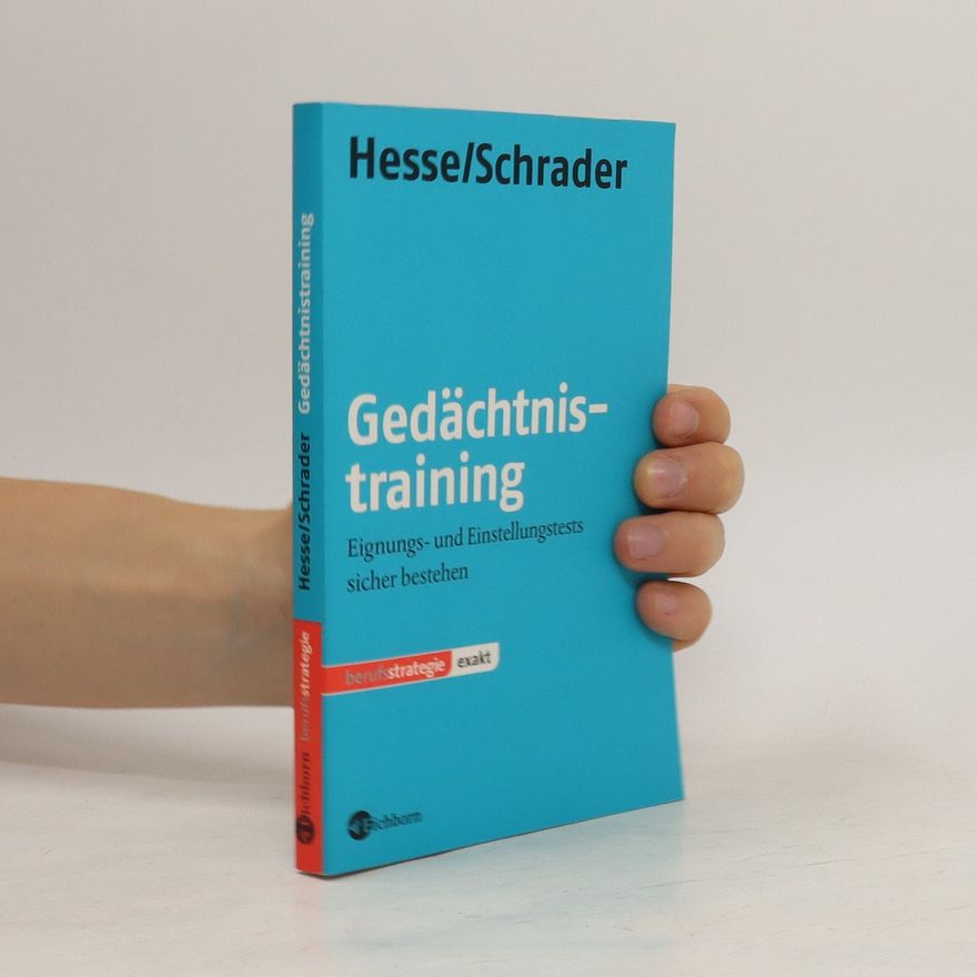 Jürgen Hesse Gedächtnistraining